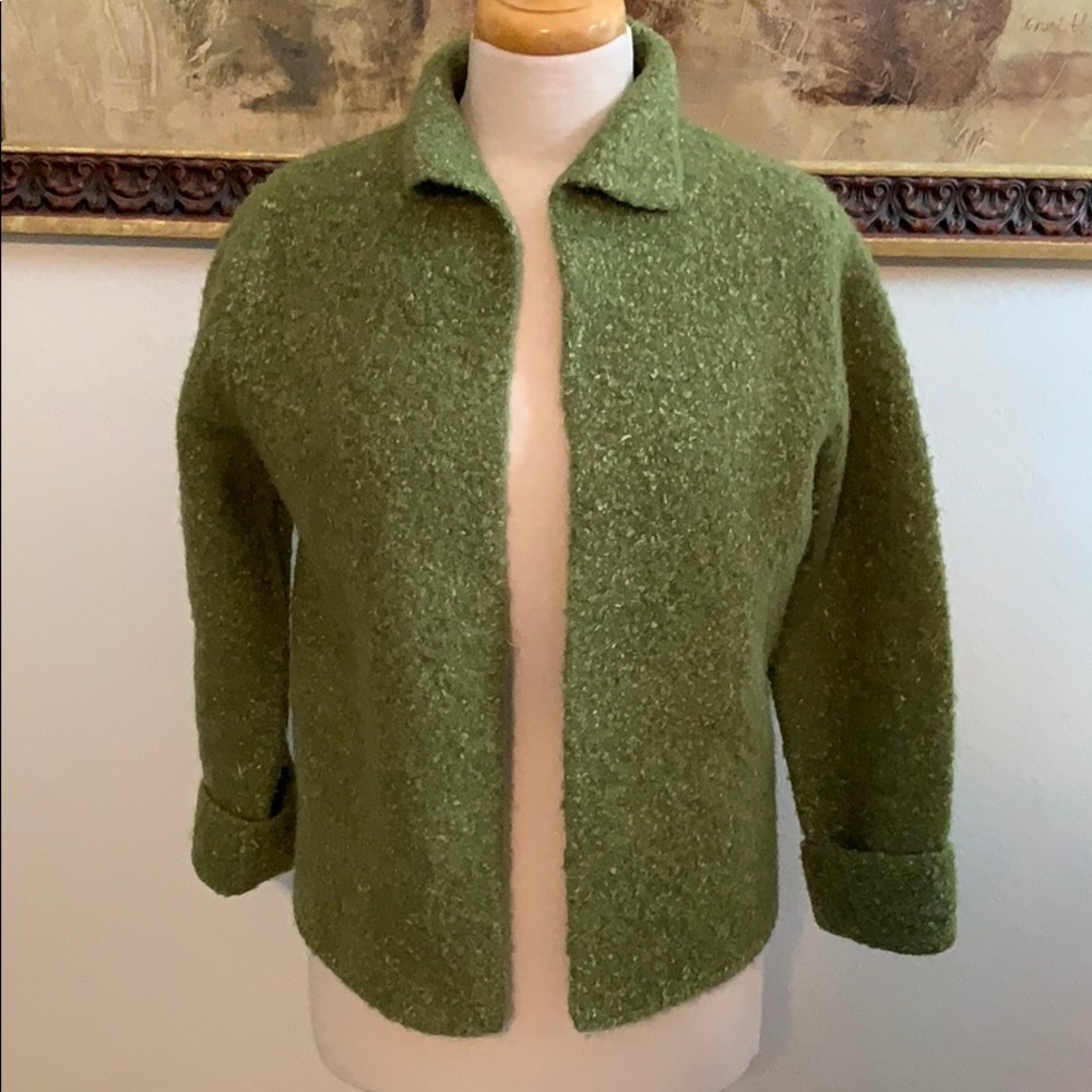 Eileen Fisher Alpaca/Wool blazer